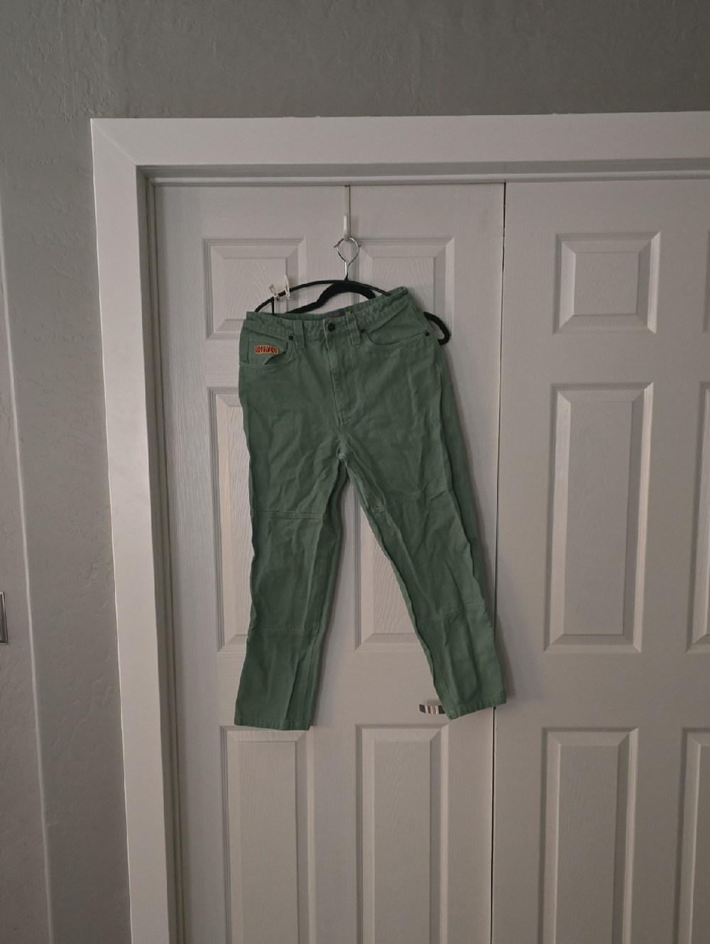 Empyre Cargo Green Straight-Leg Pants